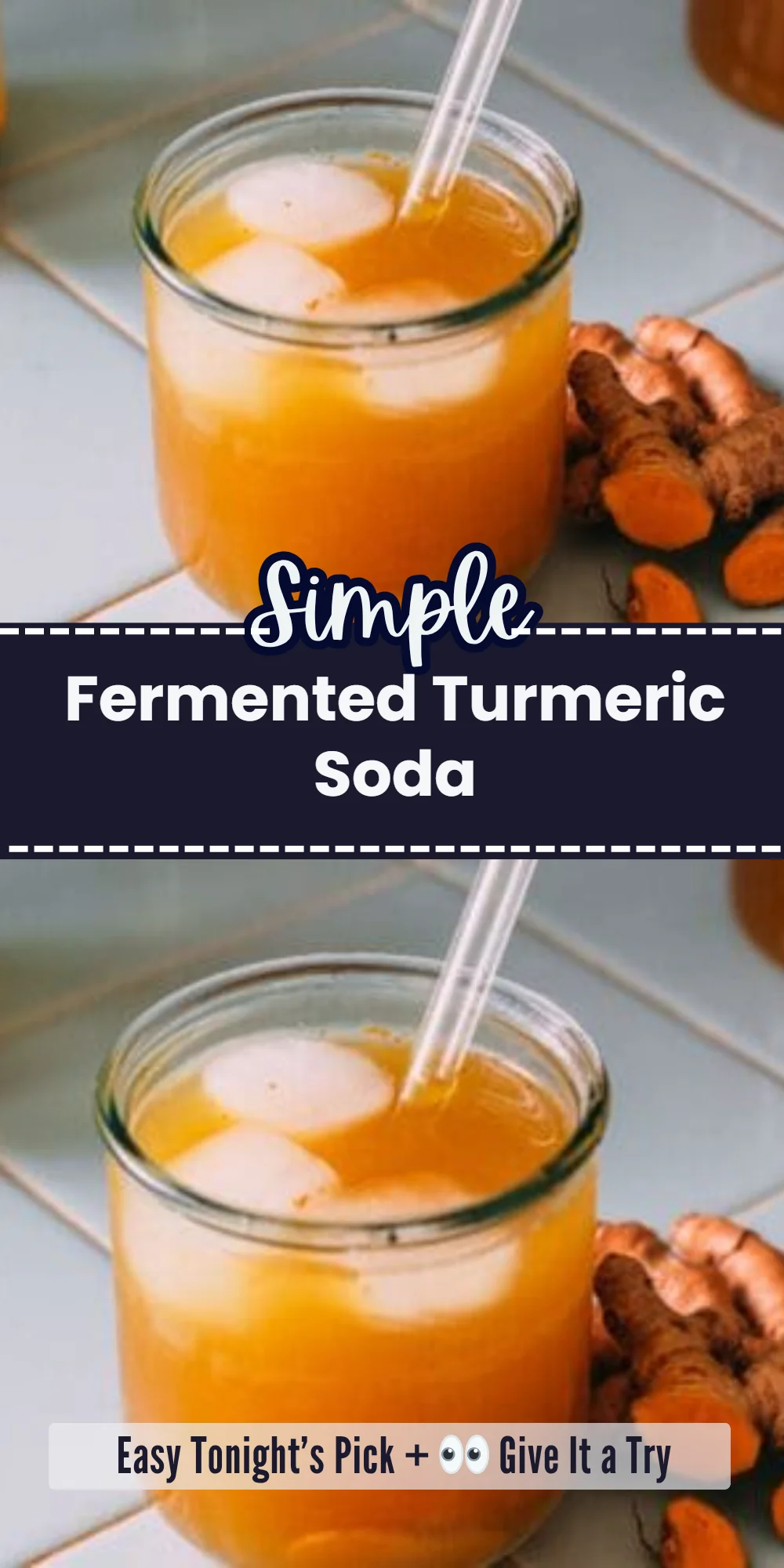 Fermented Turmeric Soda