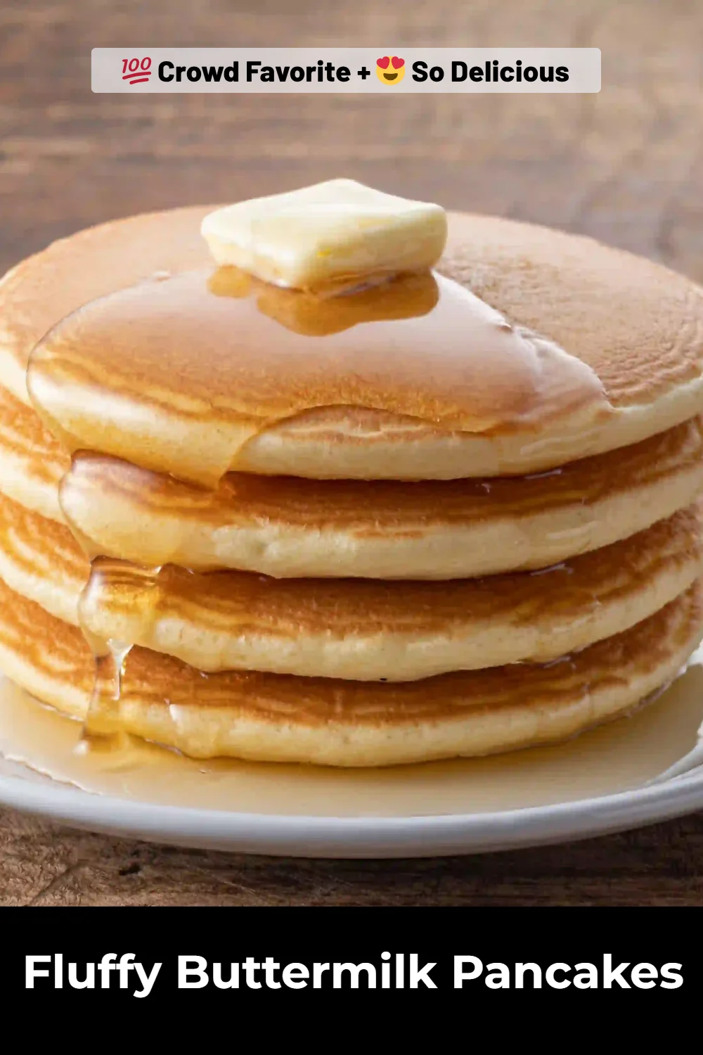 Fluffy Buttermilk Pancakes