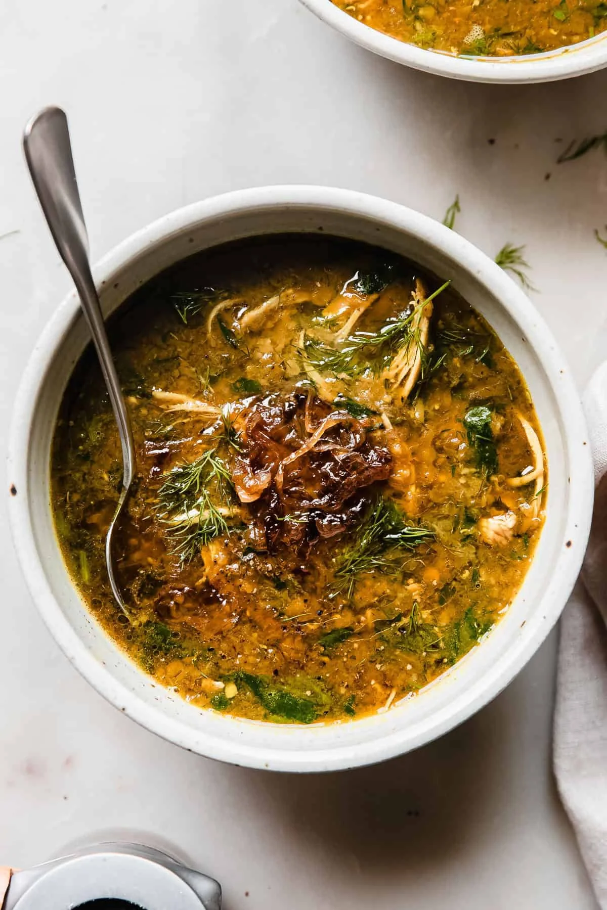 Golden Chicken and Lentil Soup