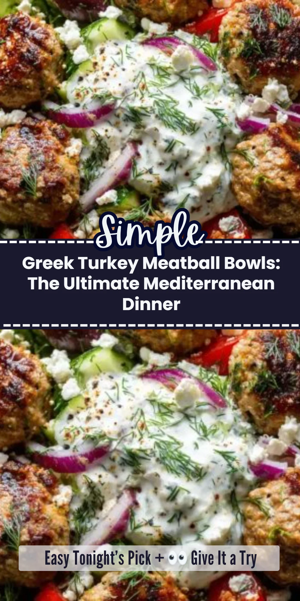 Greek Turkey Meatball Bowls: The Ultimate Mediterranean Dinner