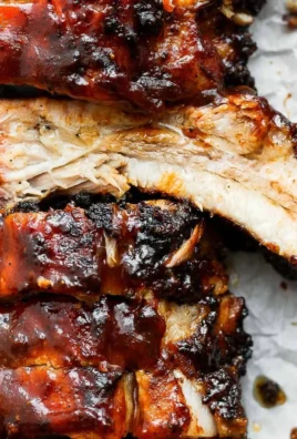 Delicious grilled ribs seasoned and cooked to perfection on the grill