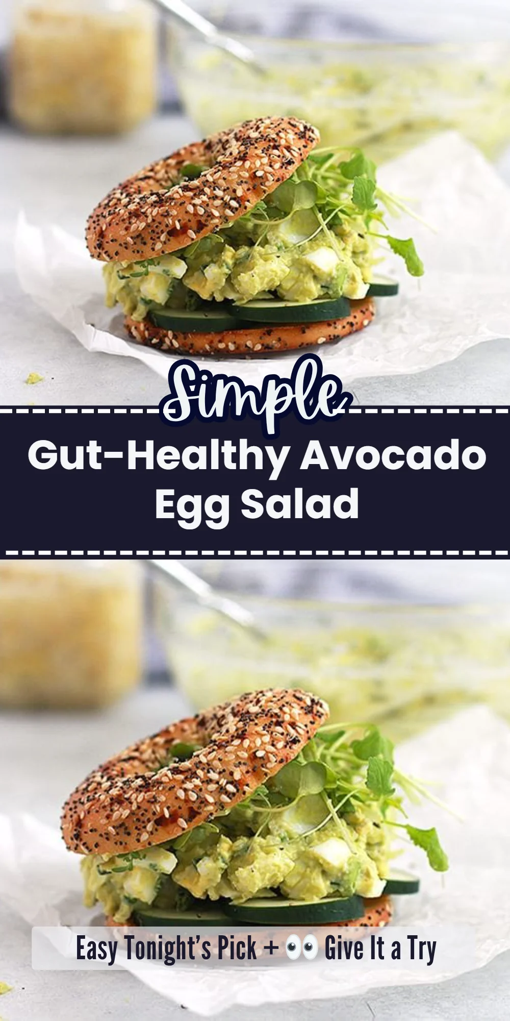 Gut-Healthy Avocado Egg Salad
