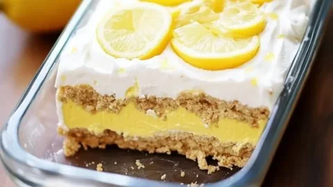 Heavenly Lemon Oreo Dessert: No Bake Perfection