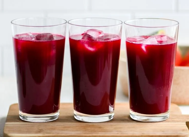 Hydrating Watermelon Cherry Berry Beet Juice