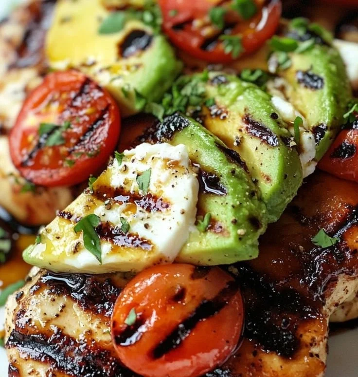 Juicy Grilled California Avocado Chicken