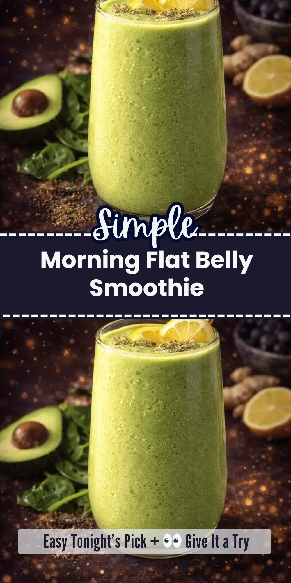 Morning Flat Belly Smoothie