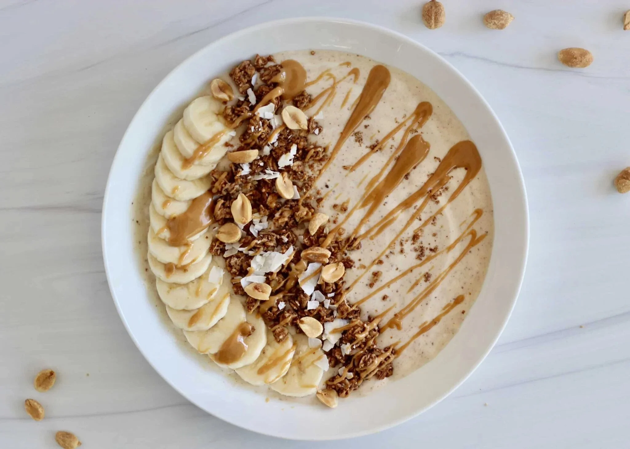 Peanut Butter Smoothie Bowl