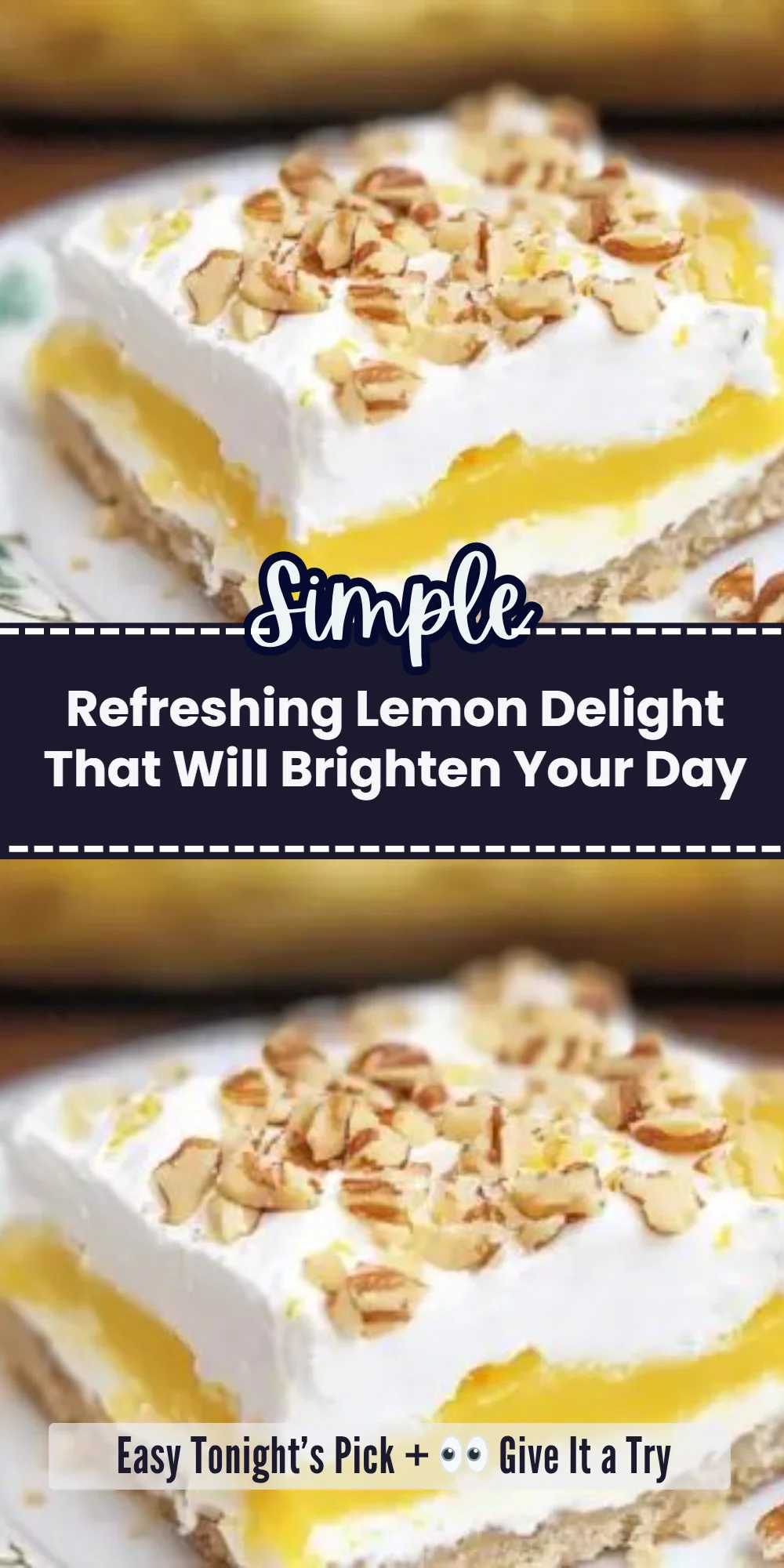 Refreshing Lemon Delight That Will Brighten Your Day