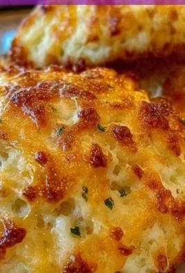 Delicious savory breakfast protein biscuits on a plate