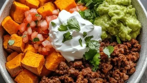 Savory Sweet Potato Taco Bowl for Flavorful Weeknight Dinners