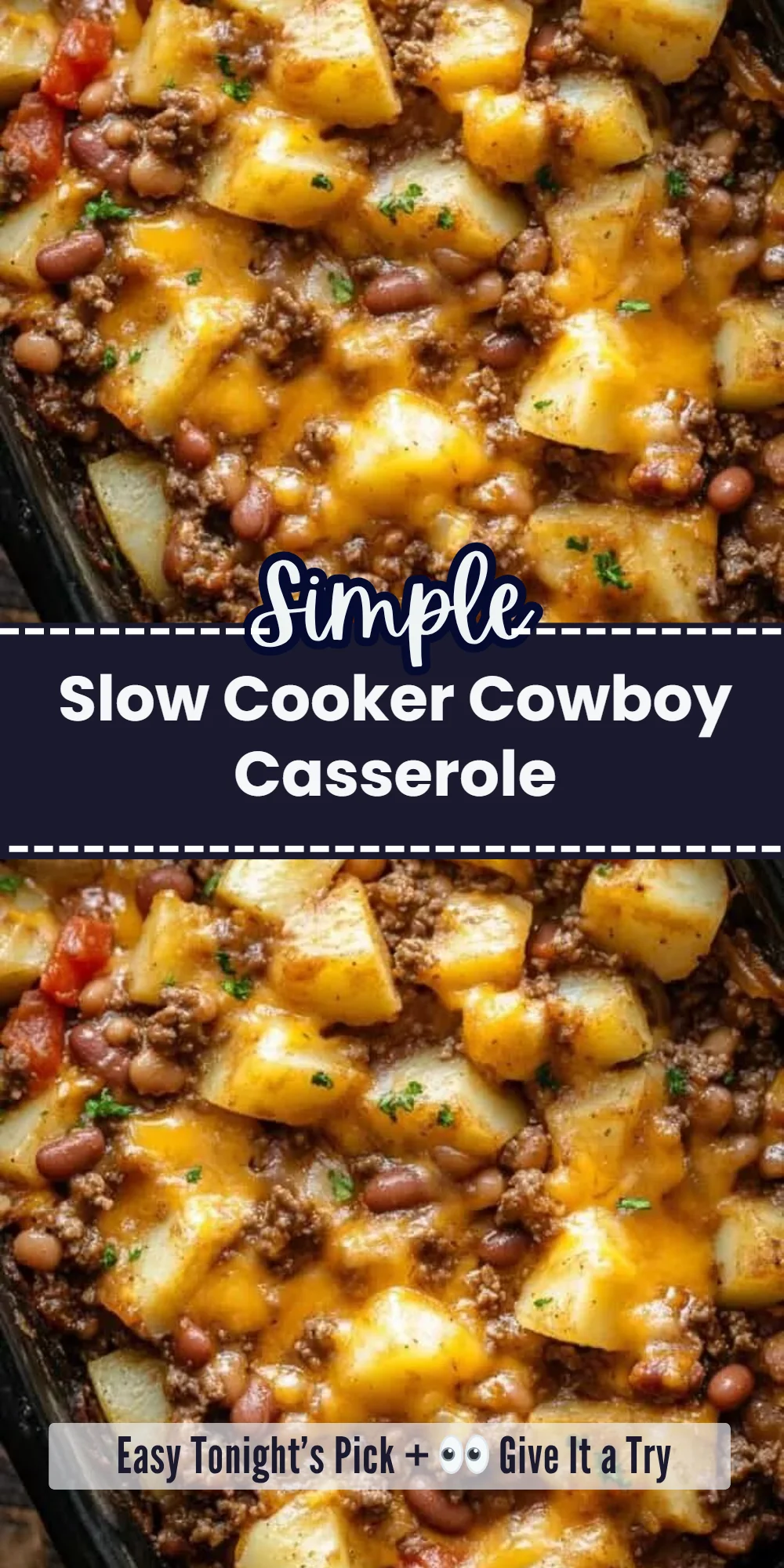 Slow Cooker Cowboy Casserole