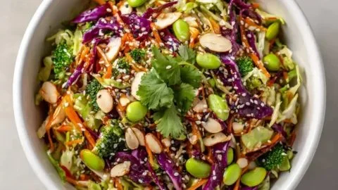 Asian Cabbage Salad: The Ultimate Crunchy Sesame Ginger Slaw