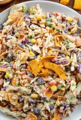Bowl of bold flavor-packed coleslaw with colorful vegetables
