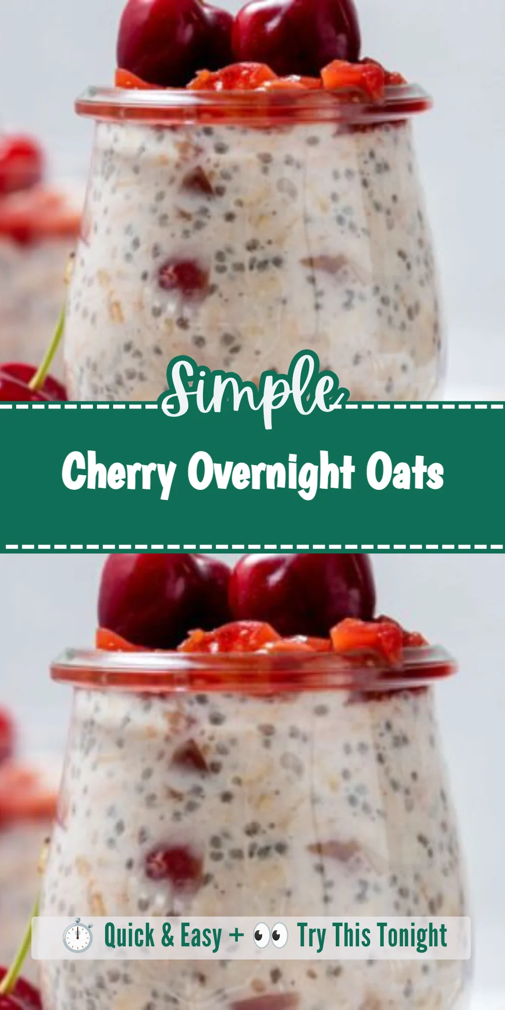 Cherry Overnight Oats