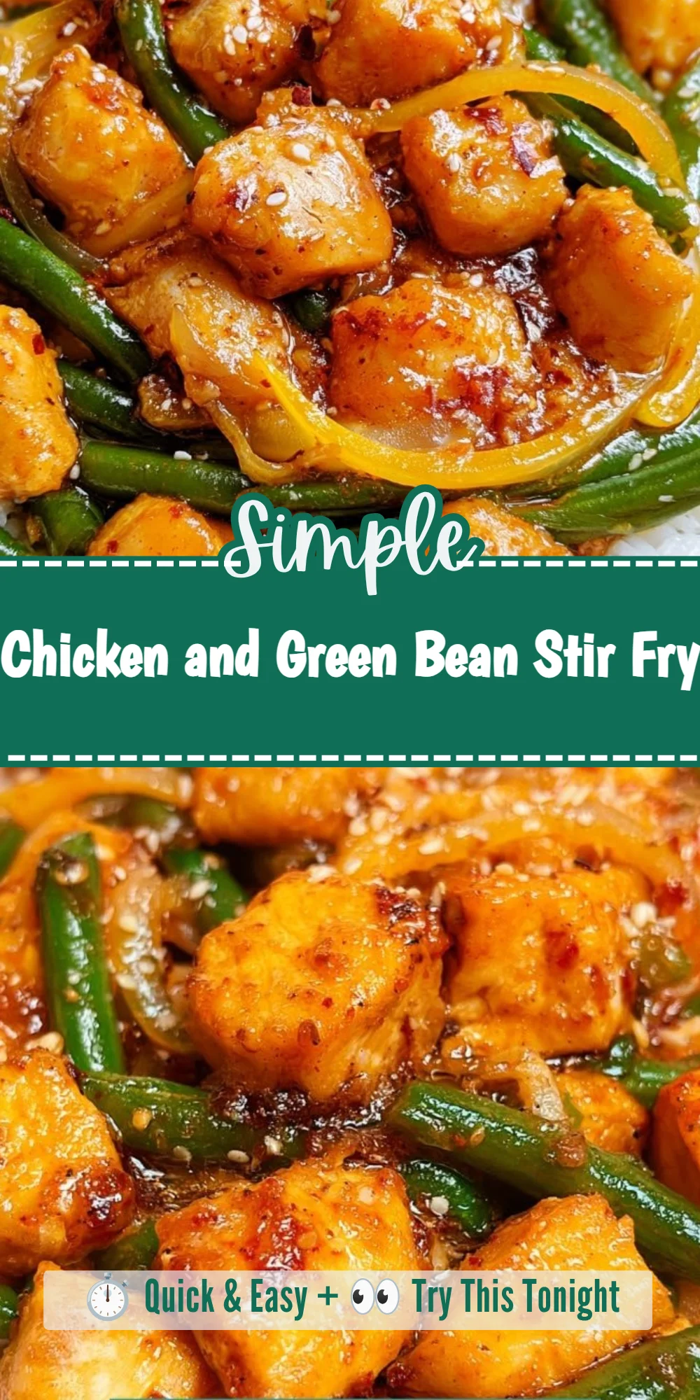 Chicken and Green Bean Stir Fry