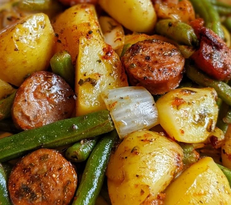 Delicious crockpot swamp potatoes ready to serve as a flavorful side dish