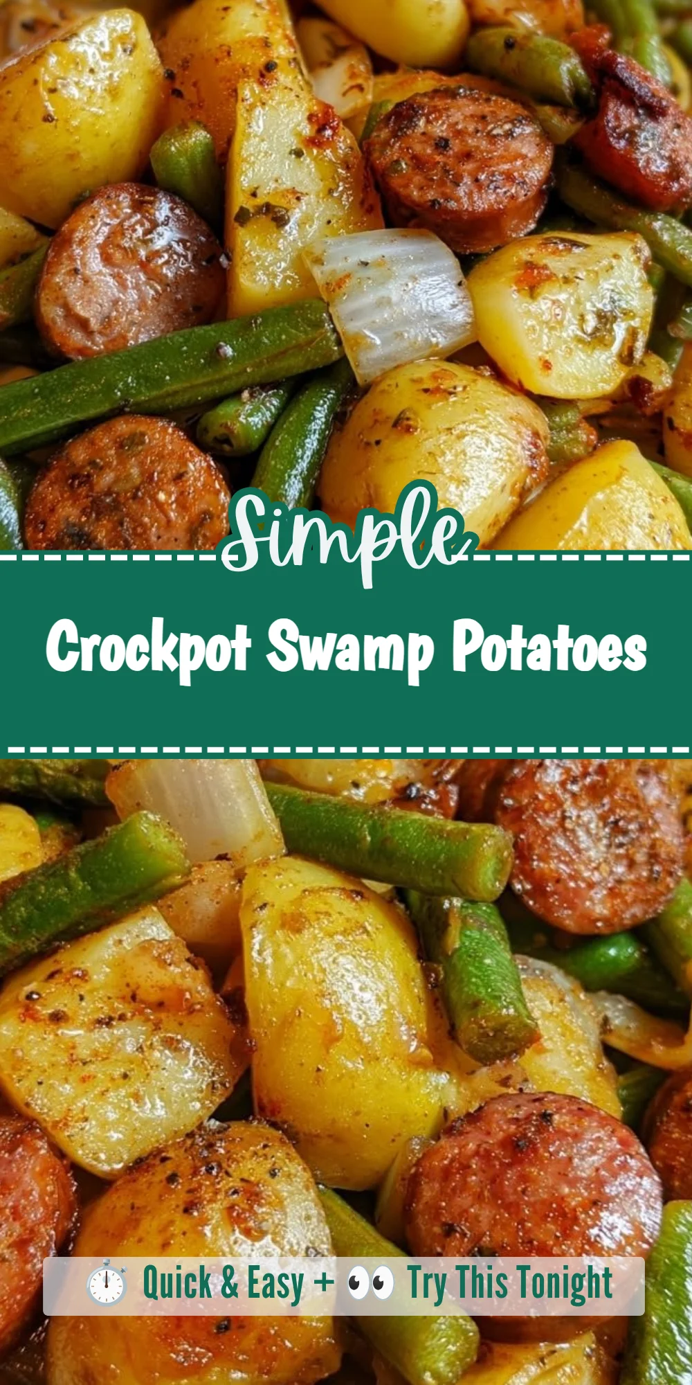 Crockpot Swamp Potatoes