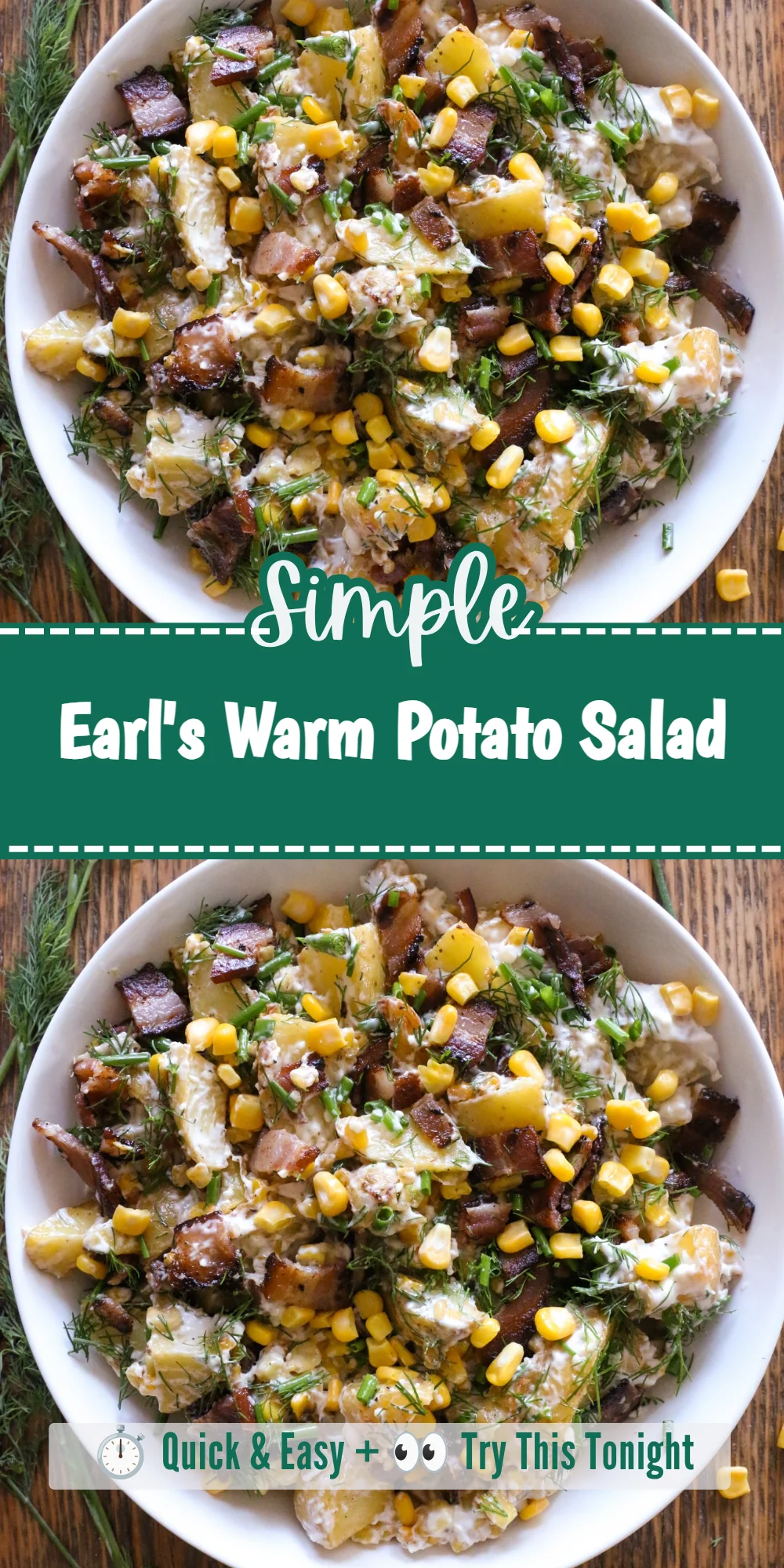Earl's Warm Potato Salad