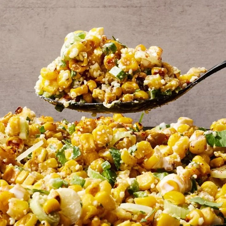 Elote-Inspired Mexican Corn Salad