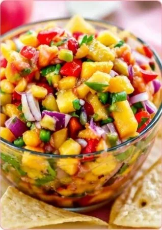 Fresh Peach Salsa
