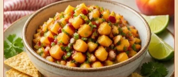 Fresh Peach Salsa