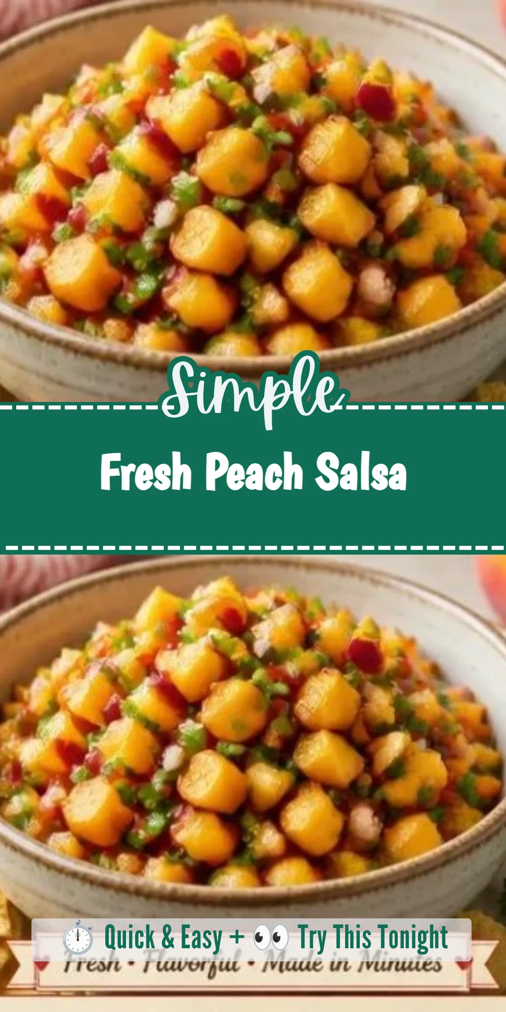 Fresh Peach Salsa