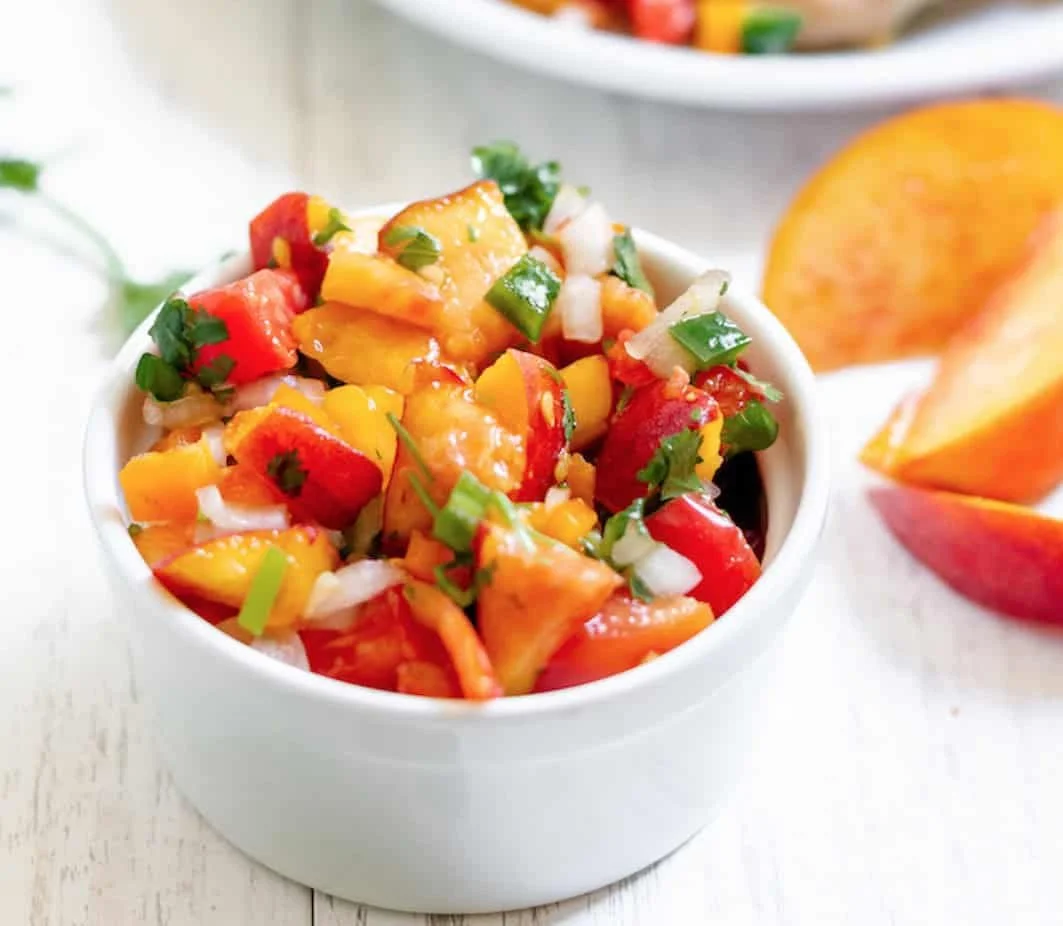 Fresh Peach Salsa Recipe