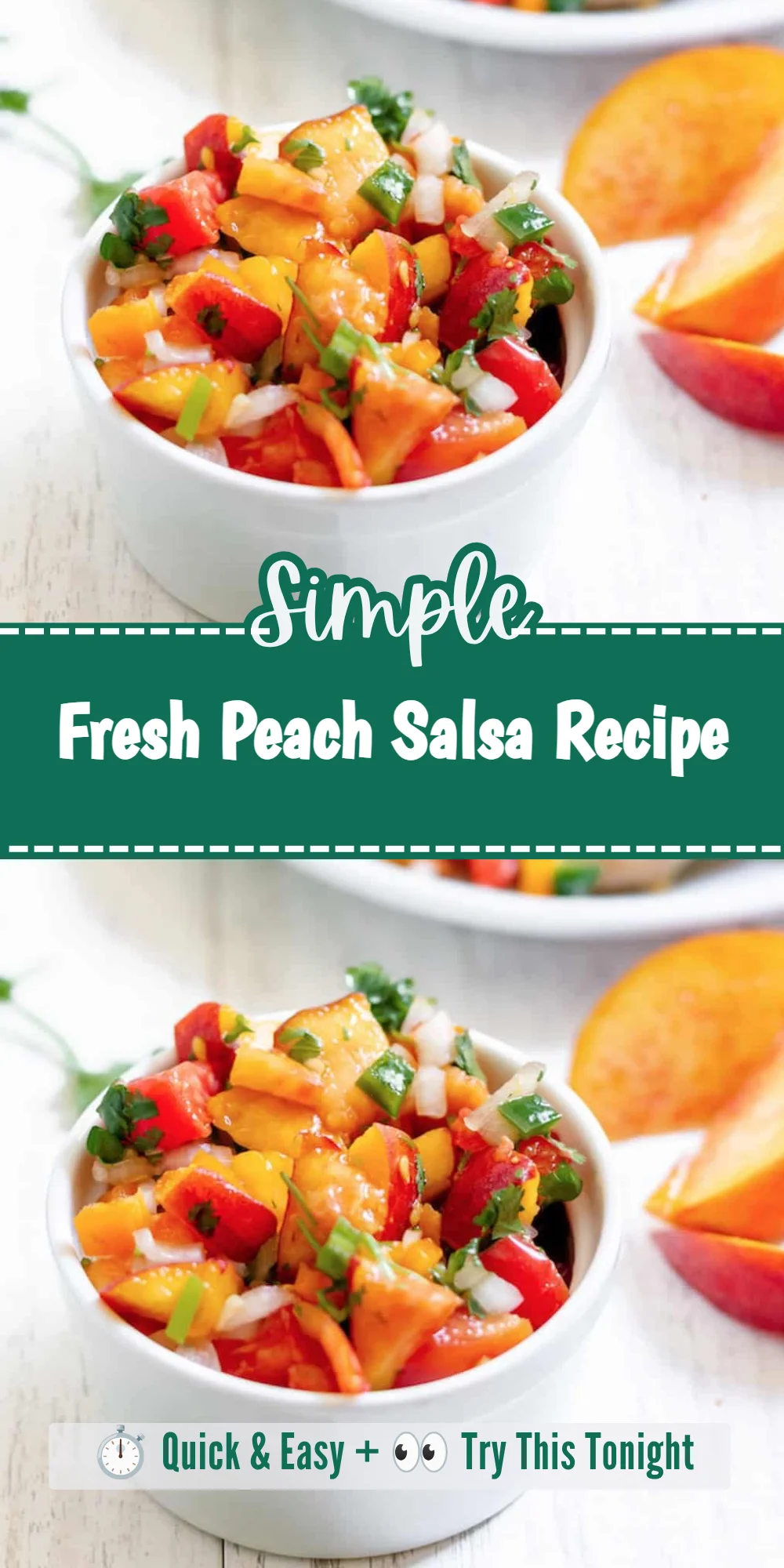 Fresh Peach Salsa Recipe