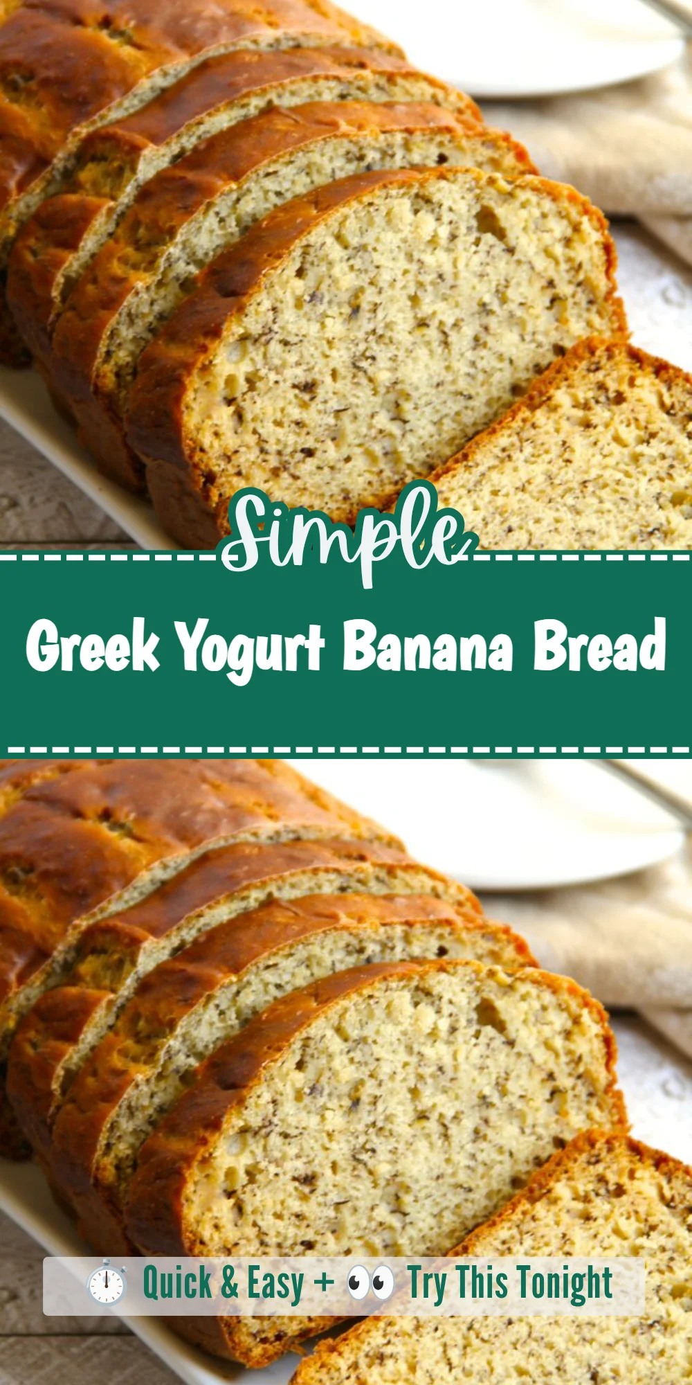 Greek Yogurt Banana Bread