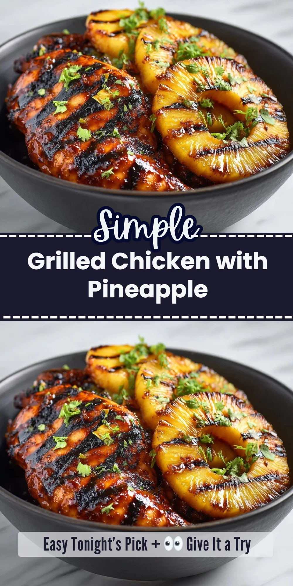 Grilled Chicken with Pineapple