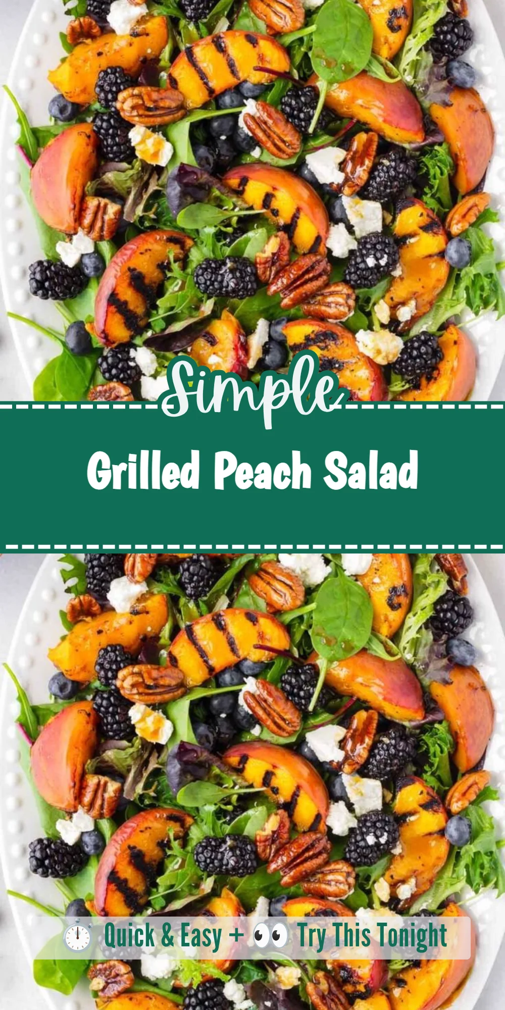 Grilled Peach Salad