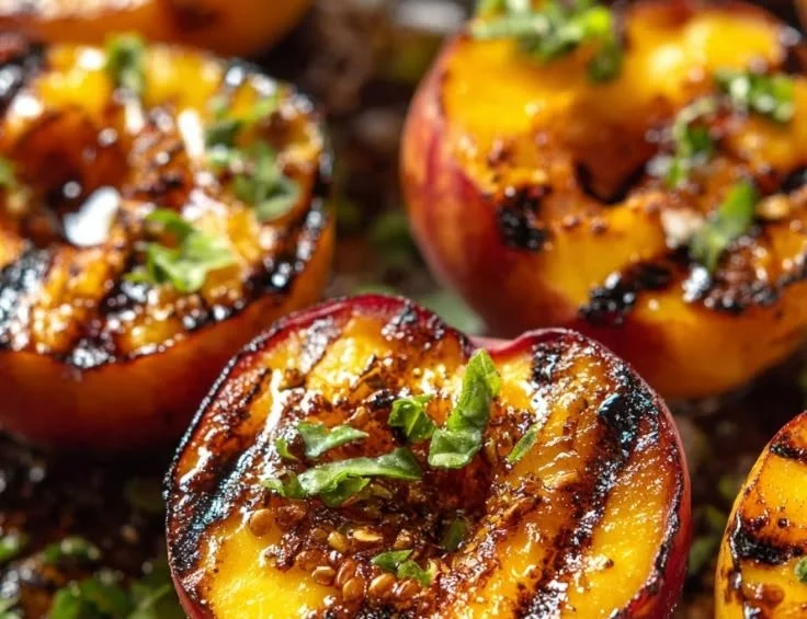 Grilled Peaches