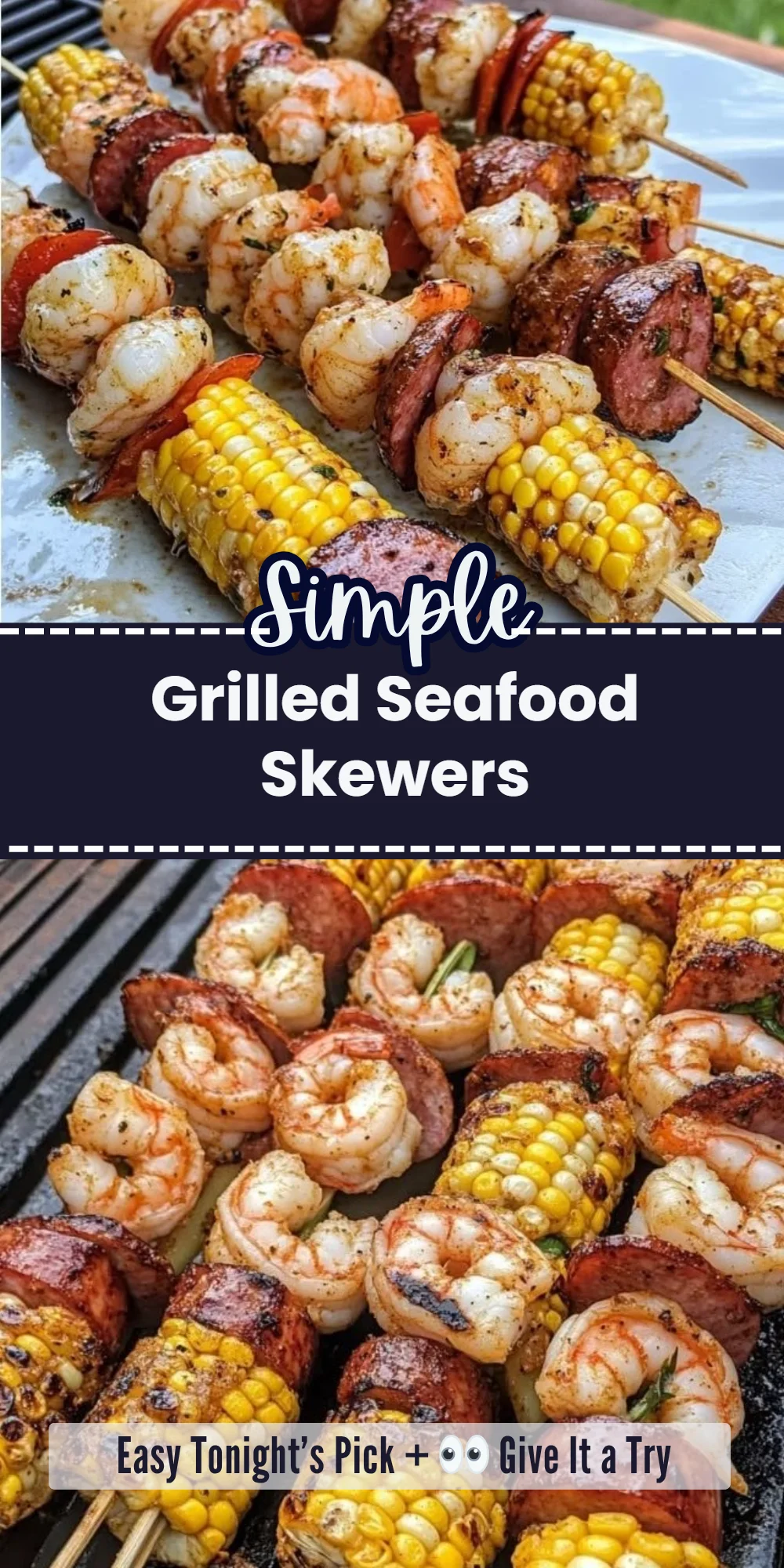 Grilled Seafood Skewers