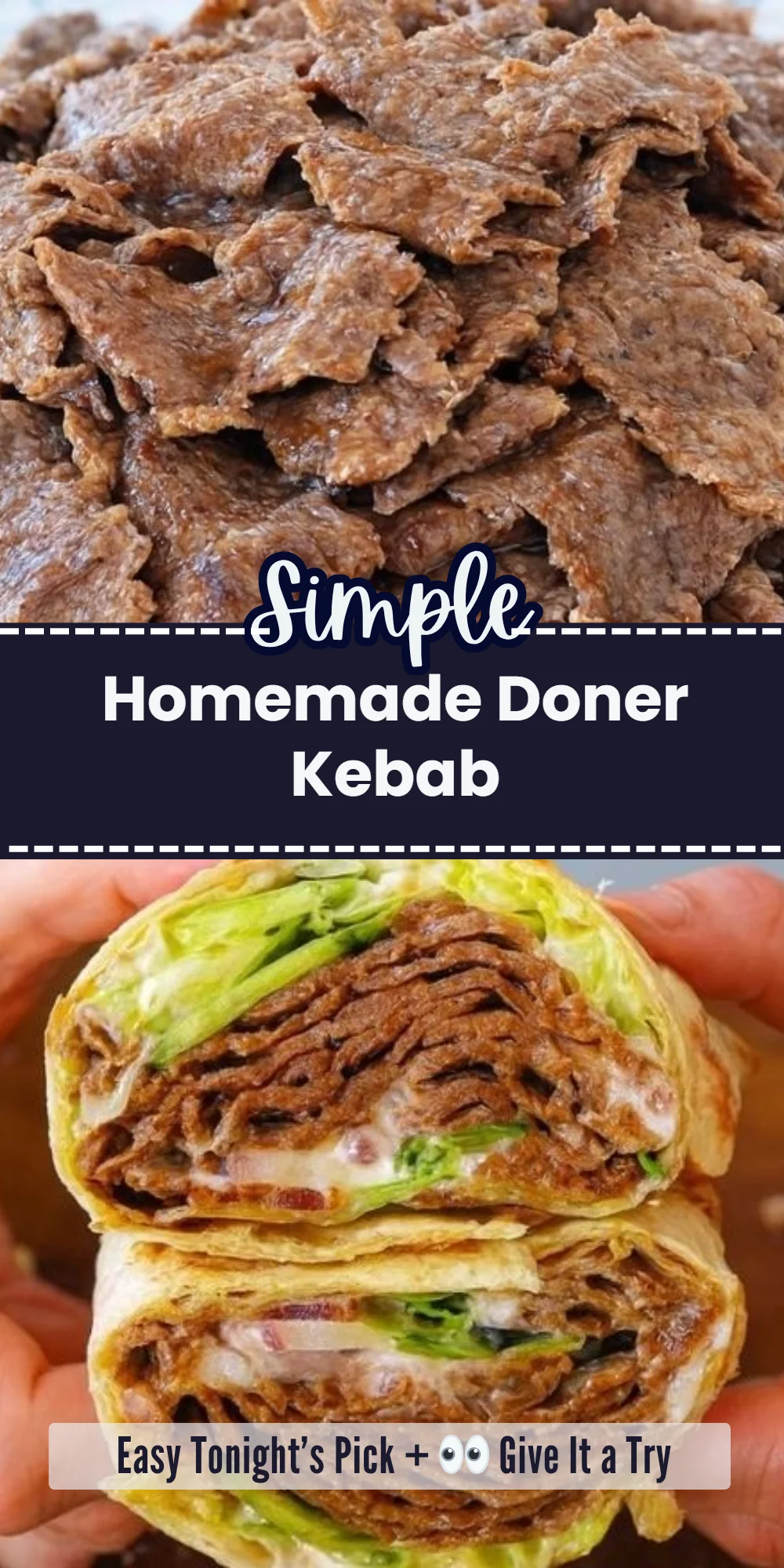 Homemade Doner Kebab