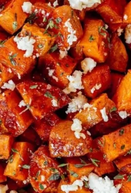 Delicious honey roasted sweet potatoes cooked to perfection