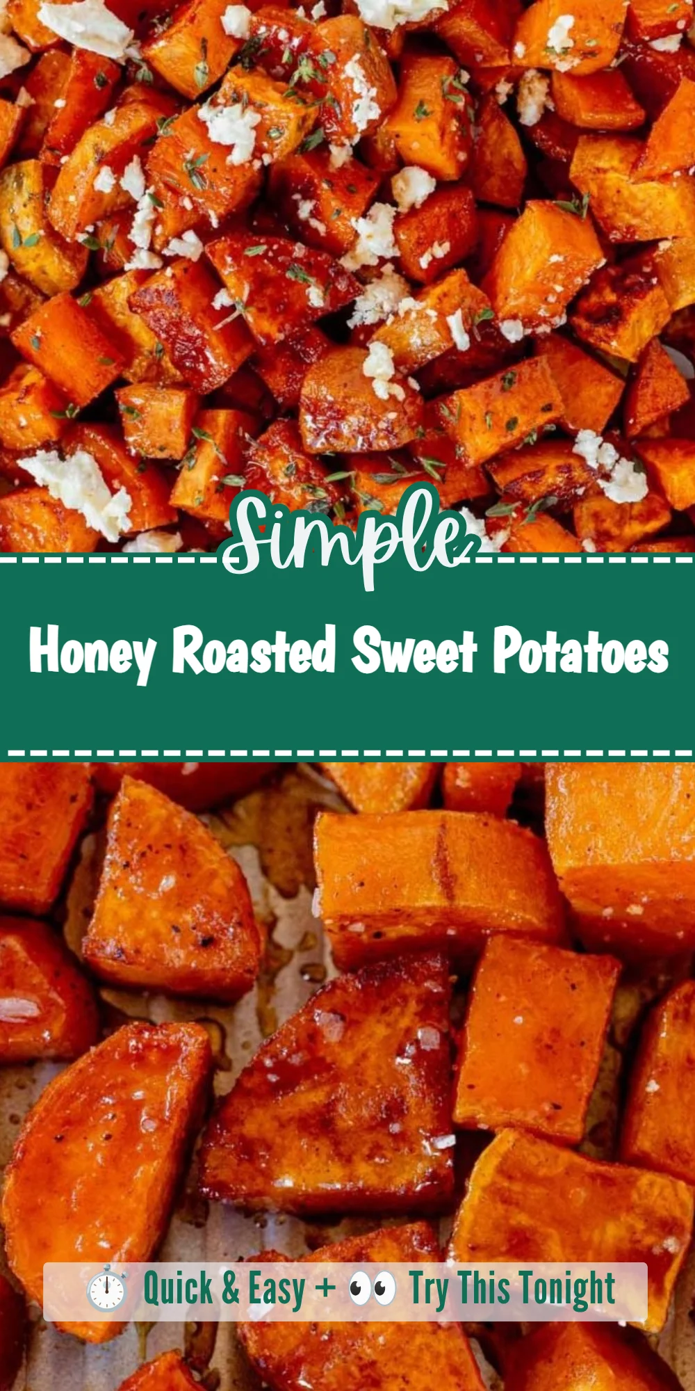 Honey Roasted Sweet Potatoes
