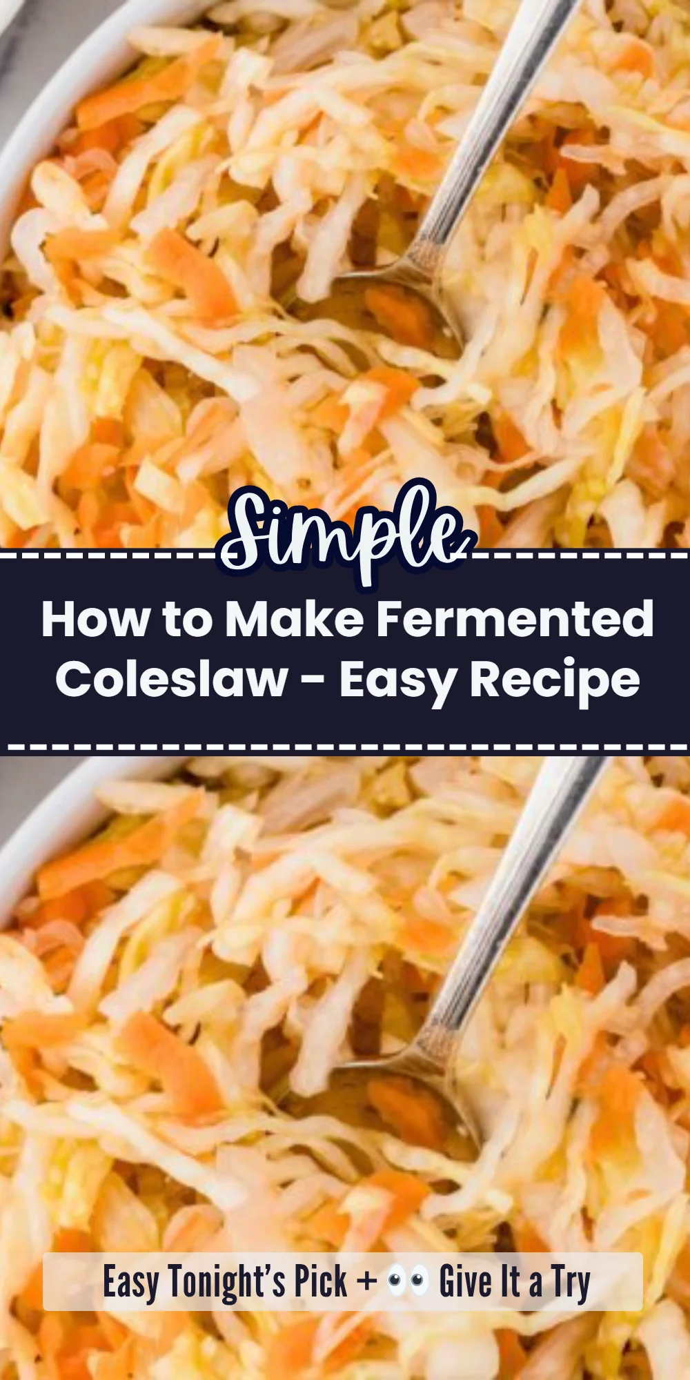 How to Make Fermented Coleslaw - Easy Recipe