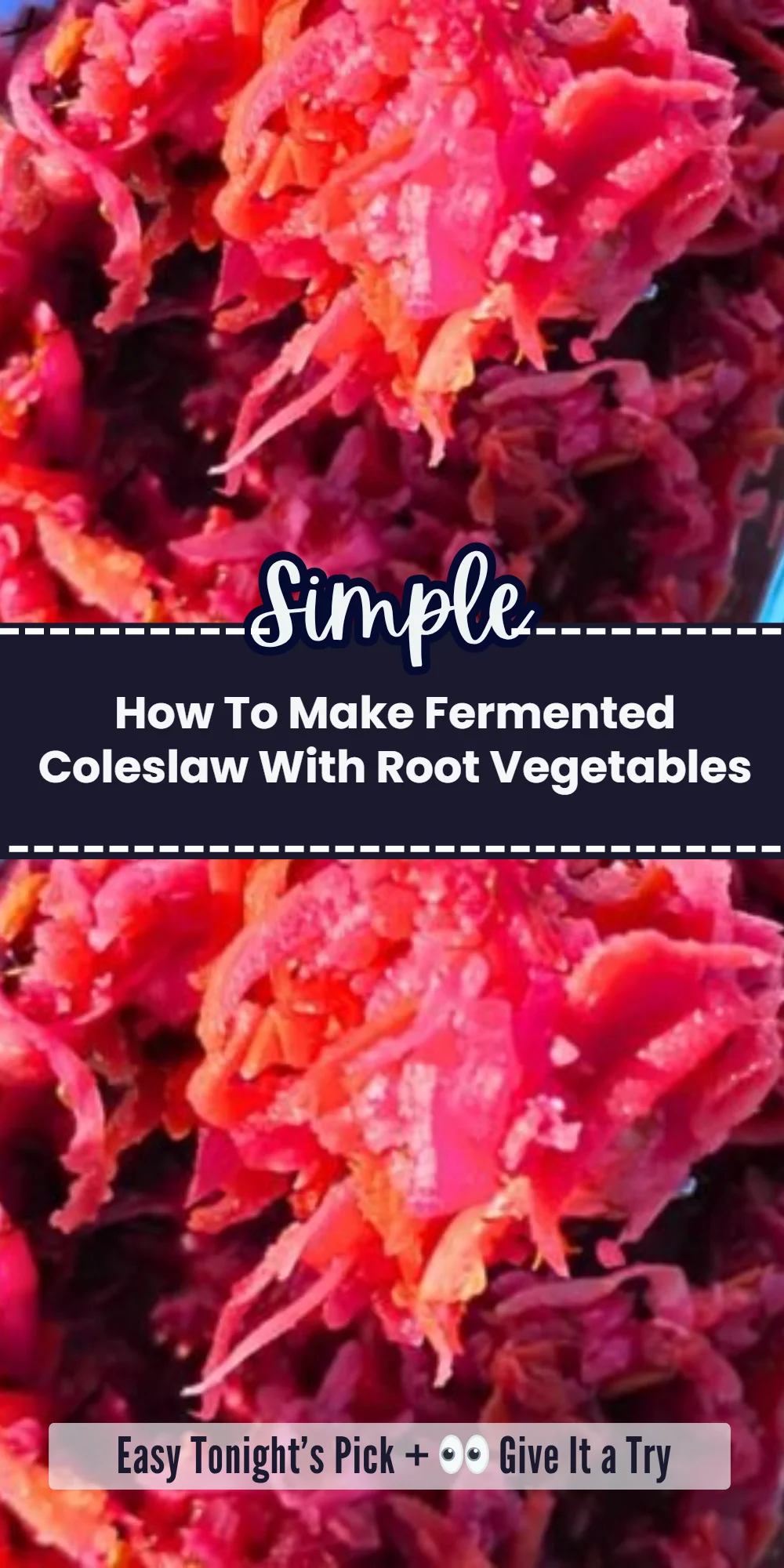 How To Make Fermented Coleslaw With Root Vegetables