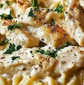 Indulgent creamy ranch chicken pasta served in a colorful bowl