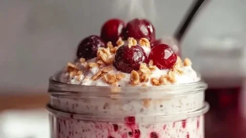 Irresistible Copycat Cherry Pie Overnight Oats You'll Love