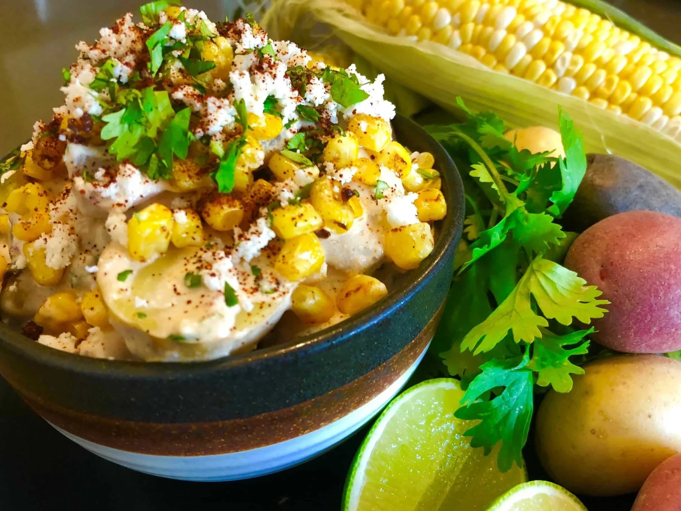 Mexican Street Corn Potato Salad