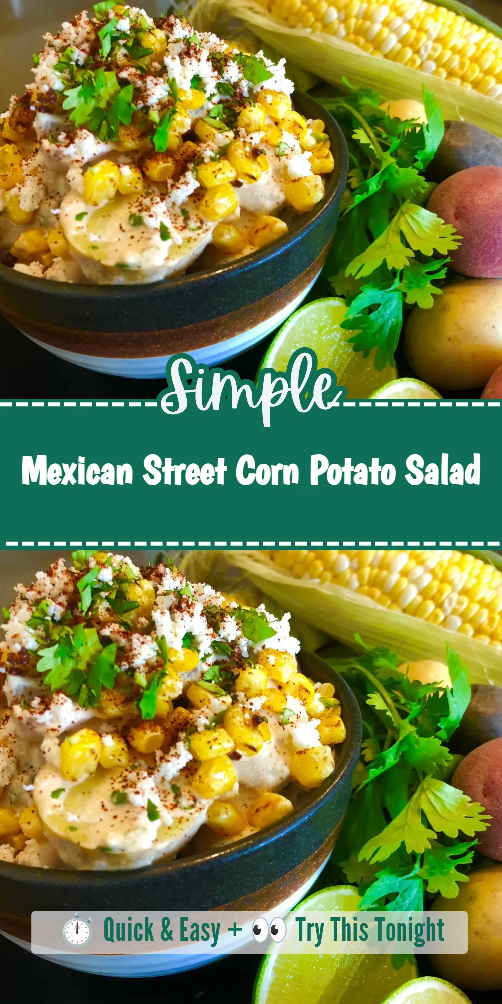 Mexican Street Corn Potato Salad