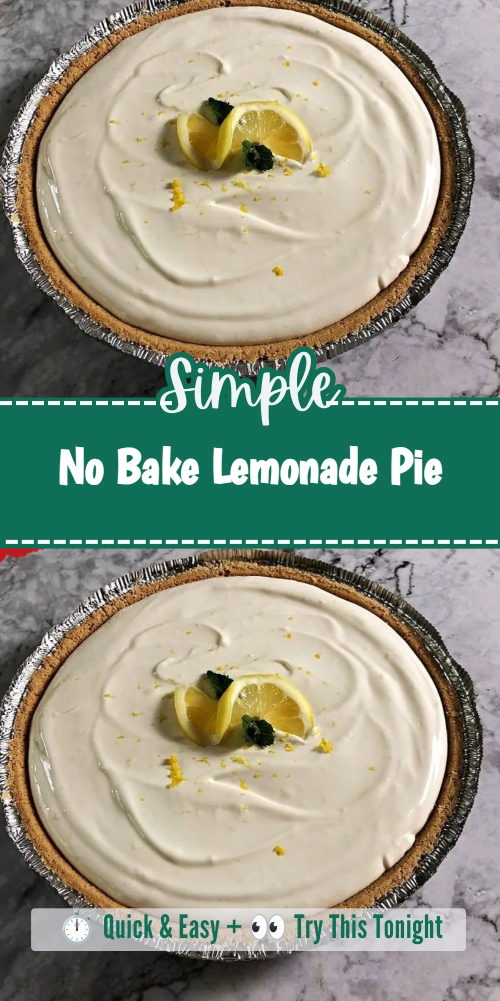 No Bake Lemonade Pie