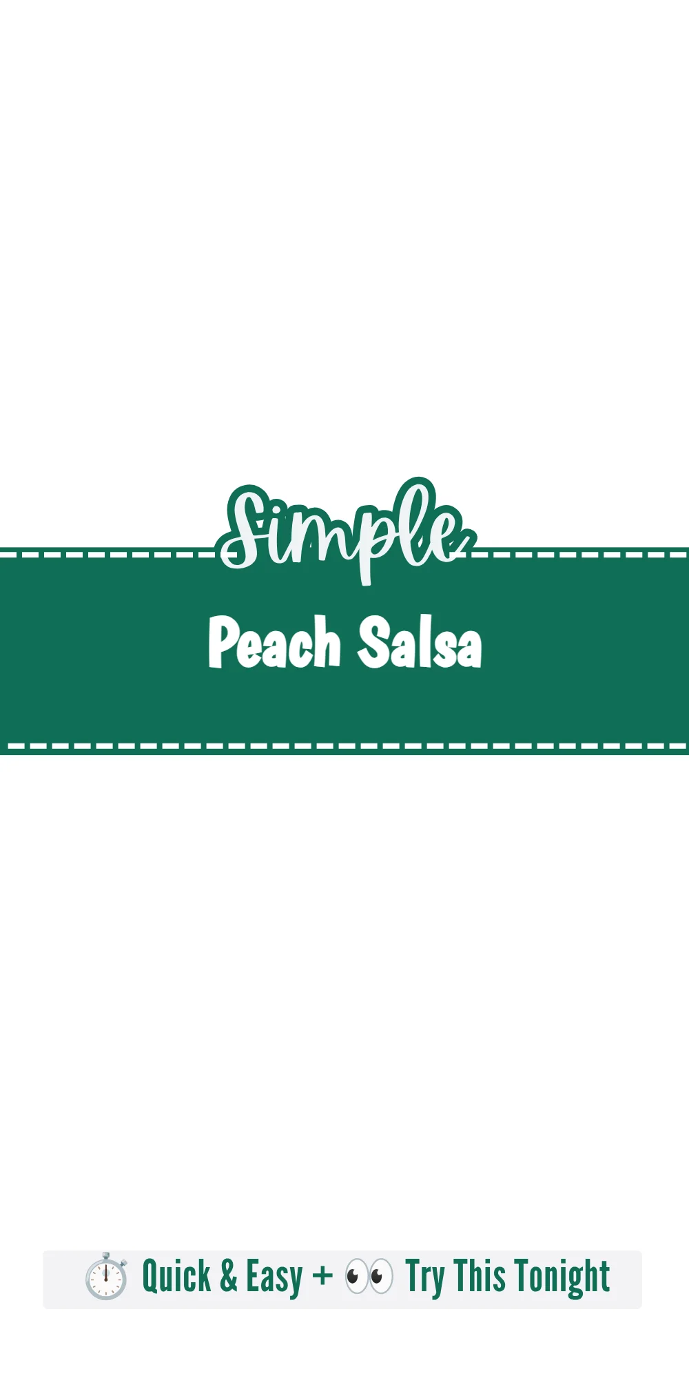 Peach Salsa