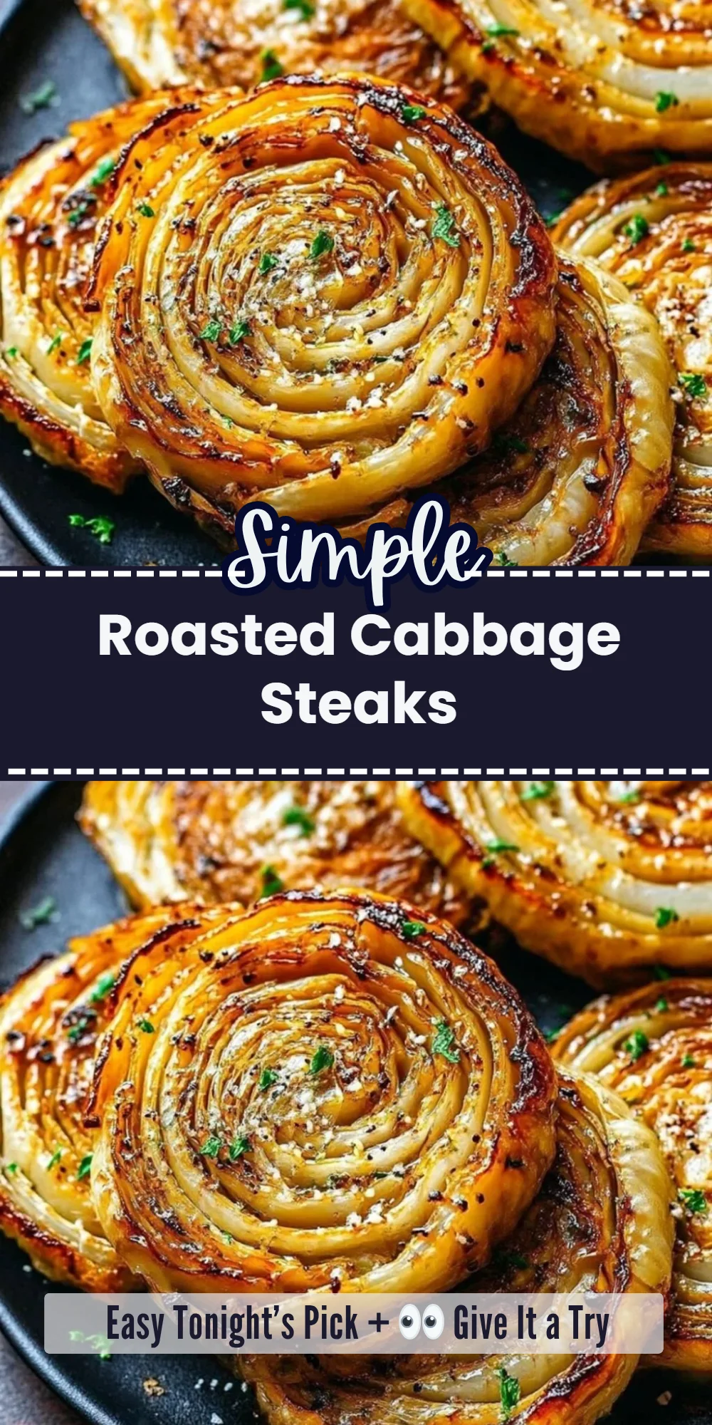 Roasted Cabbage Steaks