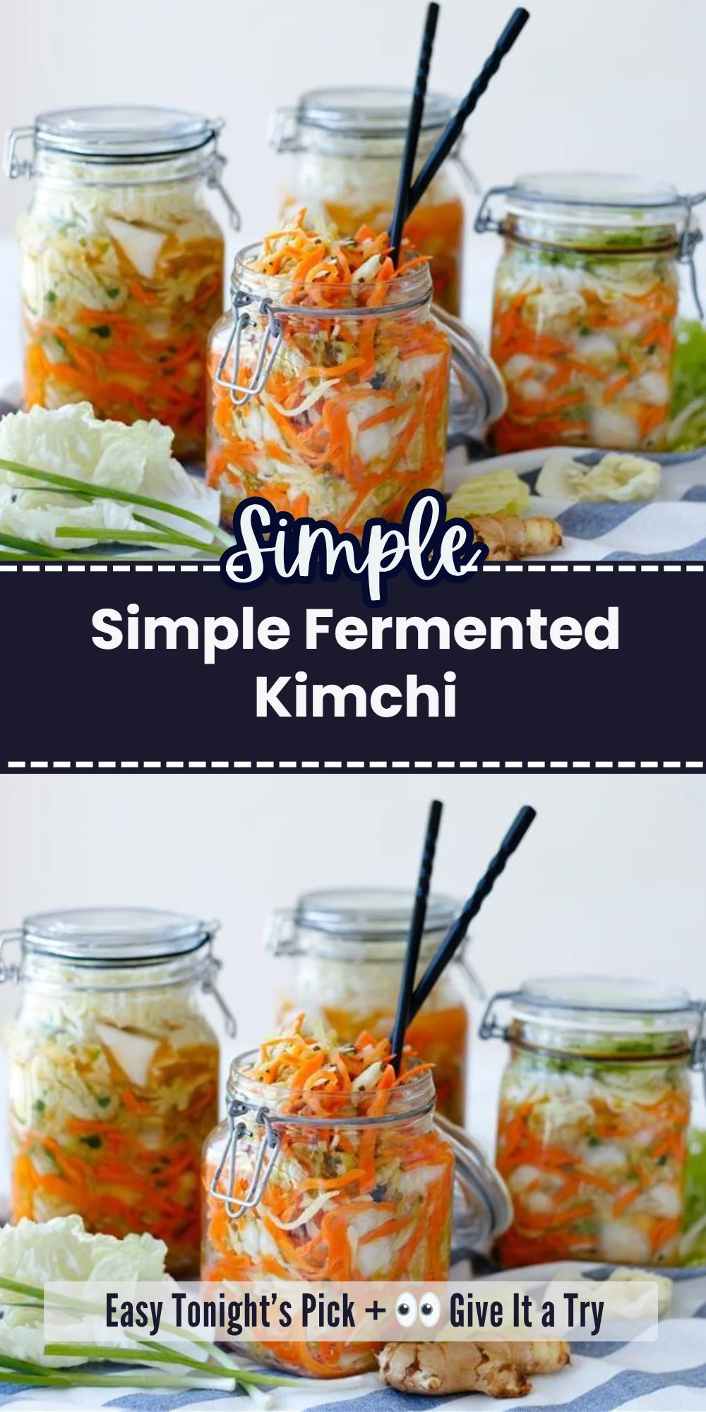 Simple Fermented Kimchi