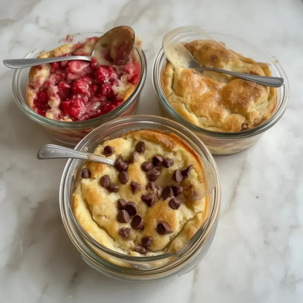 Baked Protein Pancake Bowls