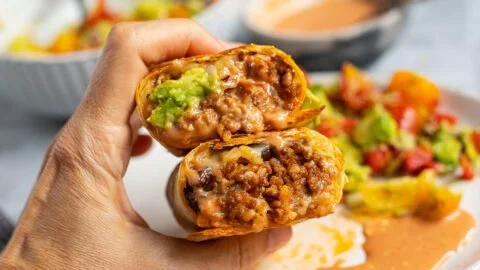 Delicious beef burritos meal prep with fresh ingredients and flavorful fillings.