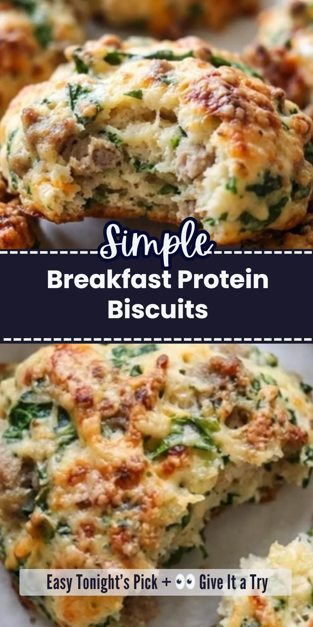 Breakfast Protein Biscuits