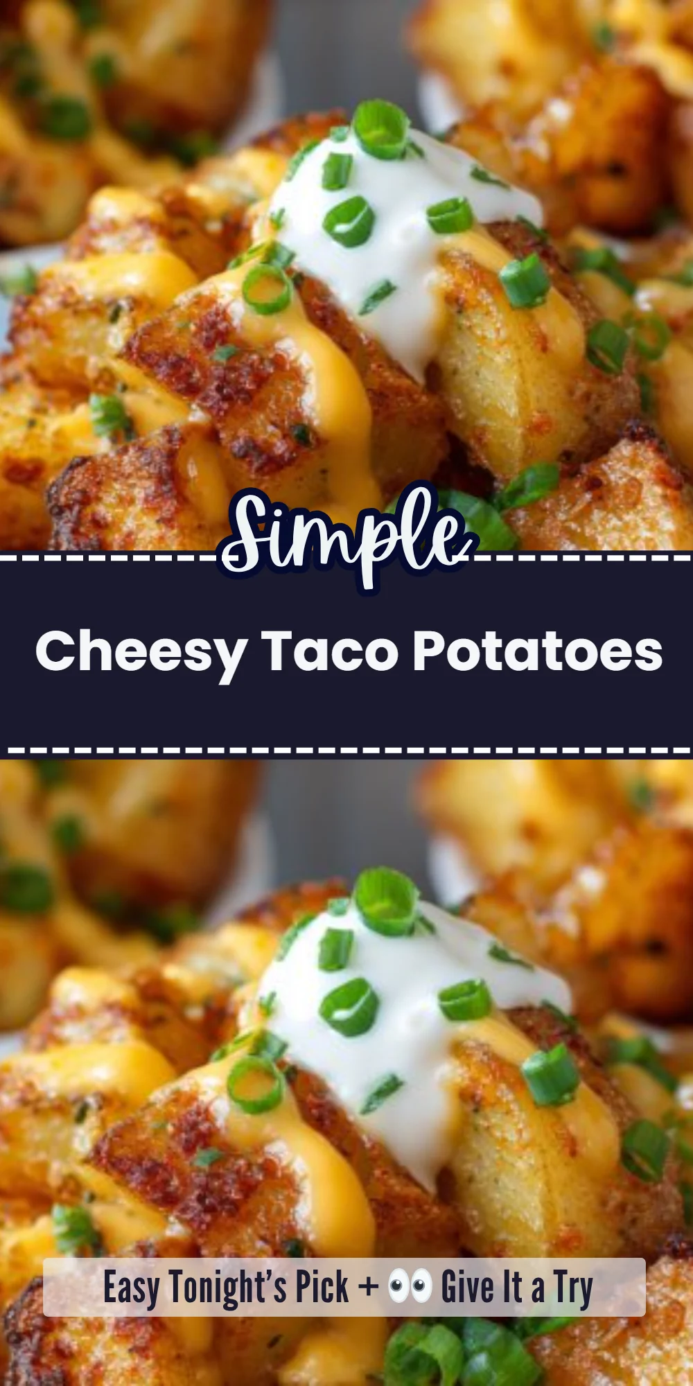 Cheesy Taco Potatoes